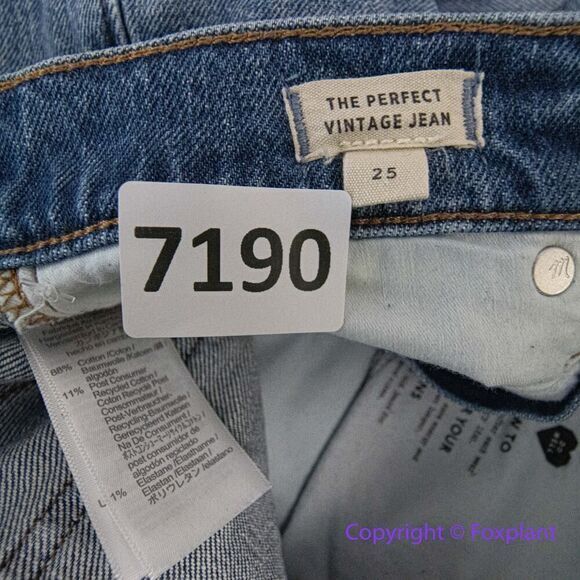 NEW Madewell The Perfect Vintage Jean in‎ Heathcote Wash, 25 - Picture 12 of 14